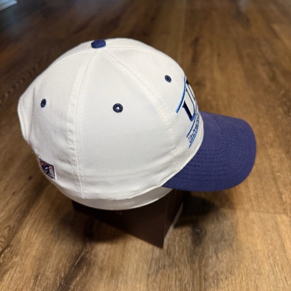 North Carolina‎ Tar Heels Snapback Hat The Game Split Bar Logo 90s Vintage Cap - Picture 5 of 8